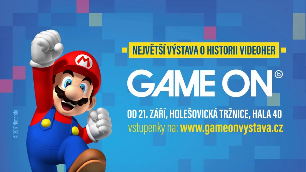 GAME ON výstava Holešovice