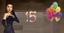 LadyCroft.cz slaví 15 let!