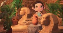 Lara Croft v Animal Crossing: New Horizons