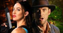 Lara Croft v Epic Rap Battles of History!