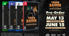 Fyzické edice Tomb Raider IV-VI Remastered