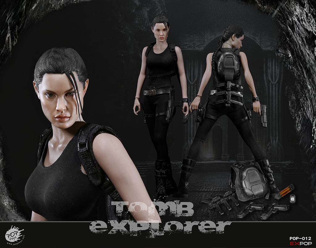 Tomb Raider explorer action figure