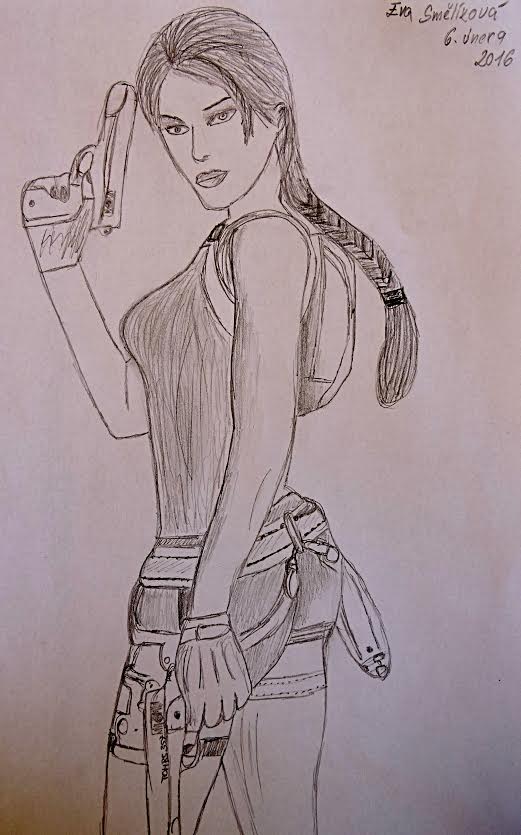 Lara Croft by Eva S.