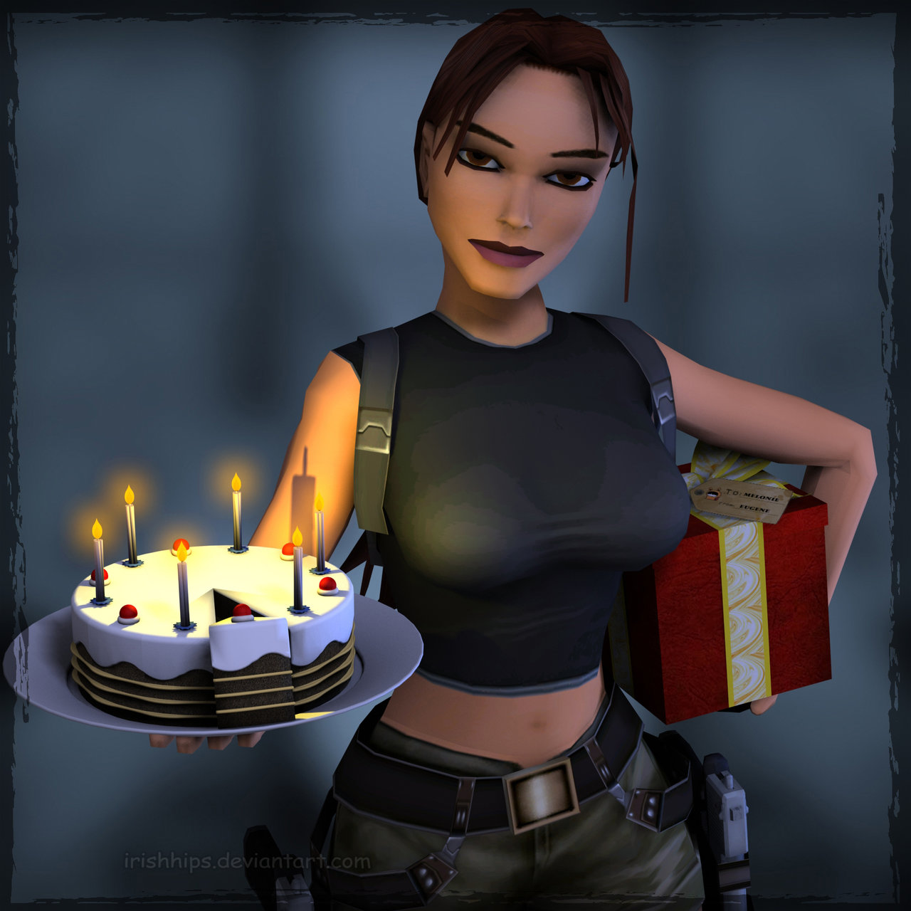 Lara Croft narozeniny