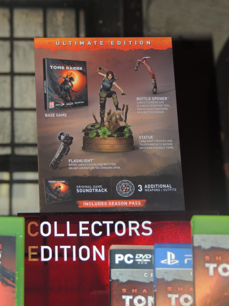 Shadow of the Tomb Raider - sběratelská edice hry